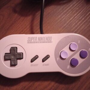 Nintendo SNES OEM Controller {Cleaned and Working} (Used)